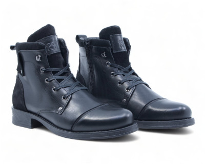 Bota Texas Negro Hombre 4