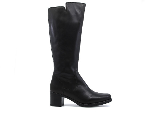 botas negras tacon mujer